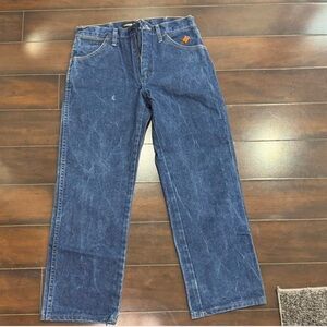 Men’s Wranglers FR 30x30 Blue Denim Jeans